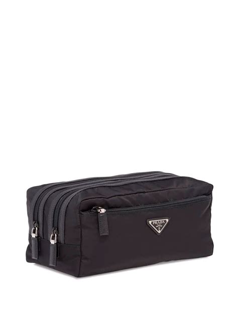 prada parfums nylon pouch|prada nylon toiletry bag.